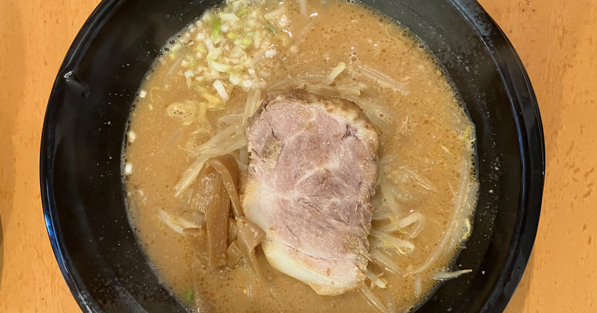 [麺処まさ屋]豚×鶏の旨みたっぷり！蛍田の人気味噌ラーメン[小田原市蓮正寺]